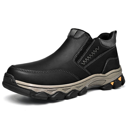 ⏰Last day 60% OFF - 2025 New Hot selling men's casual thick-soled non-slip orthopedic leather boots