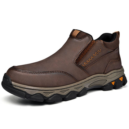 ⏰Last day 60% OFF - 2025 New Hot selling men's casual thick-soled non-slip orthopedic leather boots
