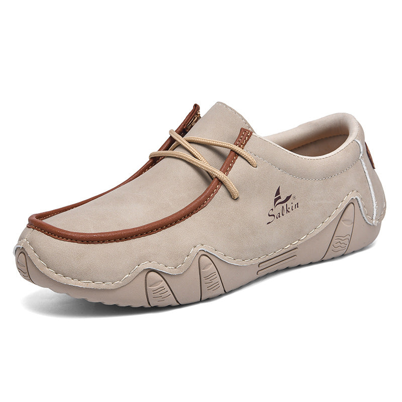 Men's Daily Lightweight Comfortable And Durable Slip-On Arch Support Orthopedic Loafers