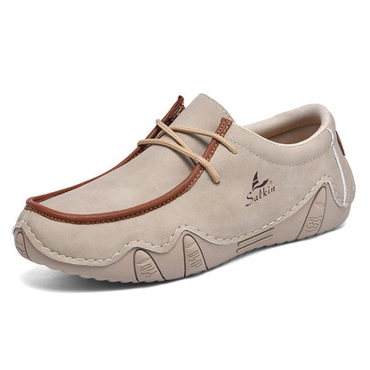 Men's Daily Lightweight Comfortable And Durable Slip-On Arch Support Orthopedic Loafers