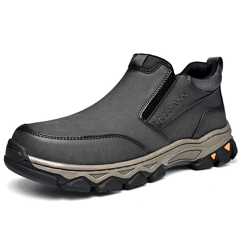 ⏰Last day 60% OFF - 2025 New Hot selling men's casual thick-soled non-slip orthopedic leather boots
