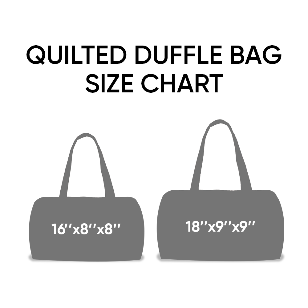St.Patrick Day Green Quilted Duffle Bag - DB1004
