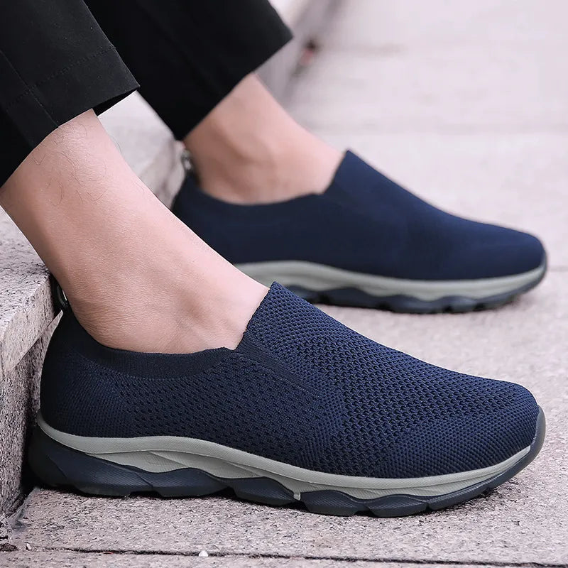 🔥Last Day Promotion 70% OFF🔥 Men's Orthopedic mesh lightweight and breathable travel shoes, non-slip shoes