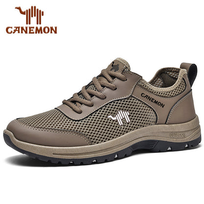 🔥Last Day Promotion 70% OFF🔥Men's mesh lightweight and breathable travel shoes, non-slip walking shoes