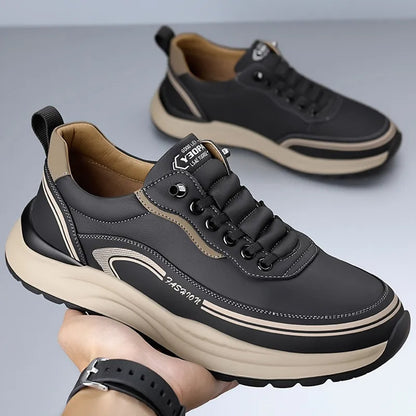 ⏰Last Day! 50% OFF 🔥Men's Comfortable Lightweight Leather Slip-On Orthopaedic Shoes