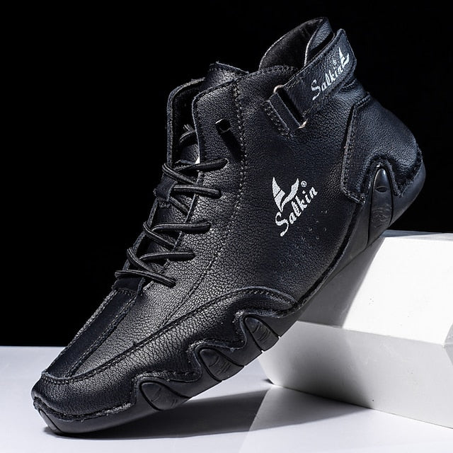 🔥On This Week Sale 70% OFF🔥Men's   Leather Orthopedic Shoes - Improve Posture and Get Rid of Painless Walking & Driving