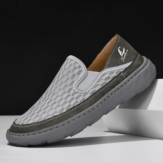 (⏰LAST DAY - 60% OFF🛒)Men’s Orthopedic Walking Shoes – Memory Foam, Arch Support, Comfortable & Lightweight Sneakers