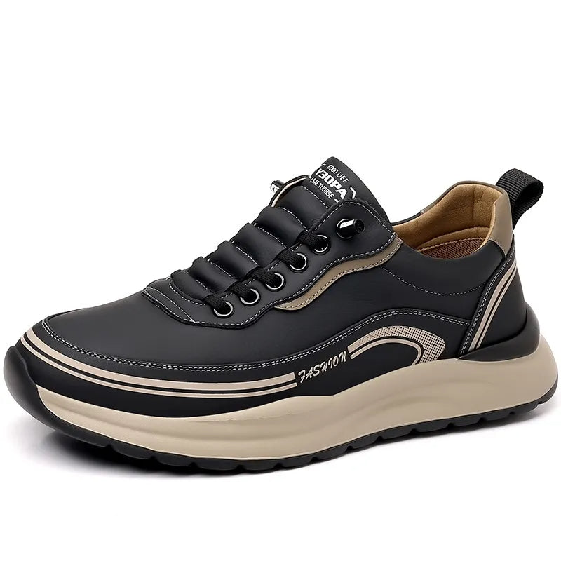 ⏰Last Day! 50% OFF 🔥Men's Comfortable Lightweight Leather Slip-On Orthopaedic Shoes