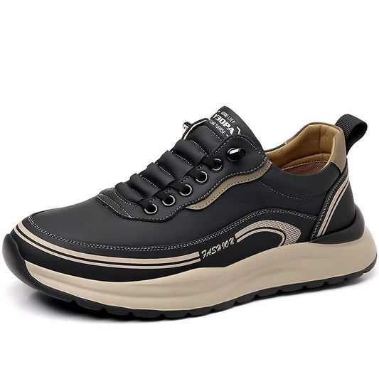 ⏰Last Day! 50% OFF 🔥Men's Comfortable Lightweight Leather Slip-On Orthopaedic Shoes