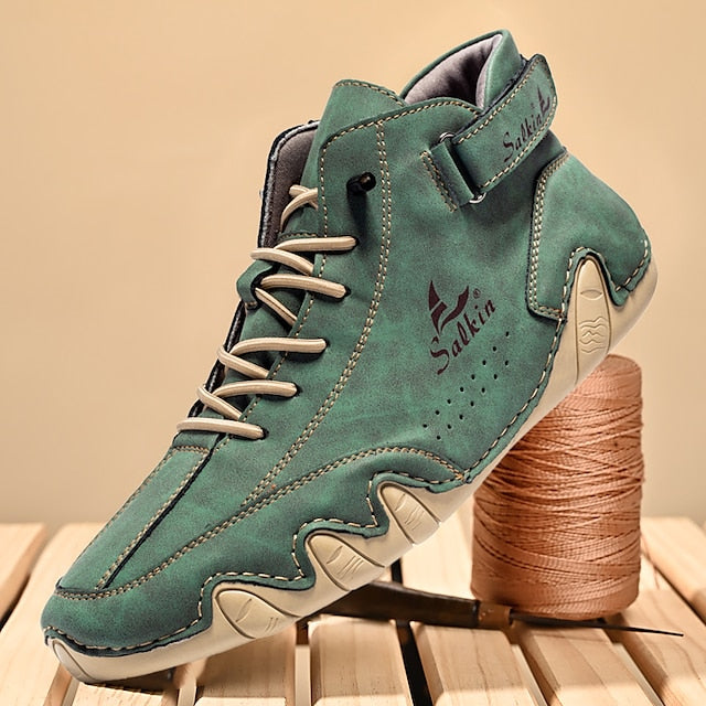 🔥On This Week Sale 70% OFF🔥Men's   Leather Orthopedic Shoes - Improve Posture and Get Rid of Painless Walking & Driving