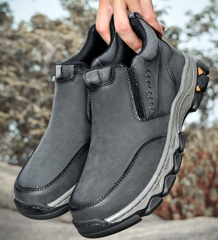 ⏰Last day 60% OFF - 2025 New Hot selling men's casual thick-soled non-slip orthopedic leather boots